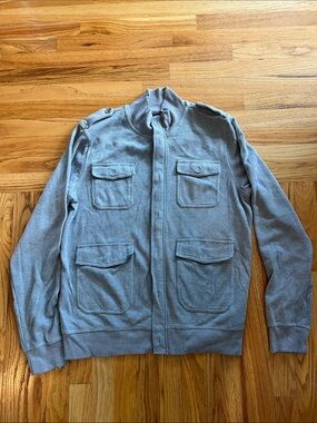 Hydrogen Light Gray Casual Shirt Jacket